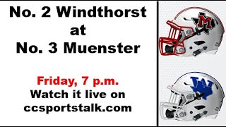 HS Football Muenster vs Windthorst 101521 [upl. by Cece960]