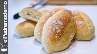 BOLLITOS DE PAN CASERO Fácil ¡Te saldrán a la primera Bolillos o Pan francés [upl. by Anitaf203]