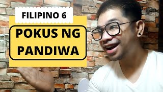 FILIPINO 6 POKUS NG PANDIWA F6llfj5 [upl. by Adil]