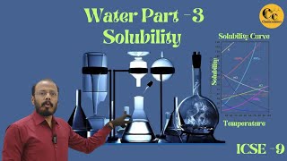 Water part 3 Solubility and solubility curve Class 9 Chemistry [upl. by Nedrud]