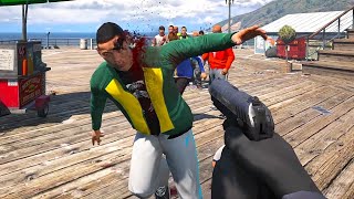 GTA 5  Slow Motion amp Epic Kills  Ragdolls Compilation 18  Euphoria Physics [upl. by Neeven892]