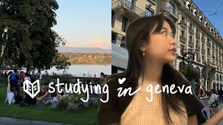 starting IR school in switzerland 🏛️ vlog [upl. by Nylac88]