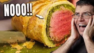 Pro Chef HATES Adam Raguseas Beef Wellington [upl. by Marrin]