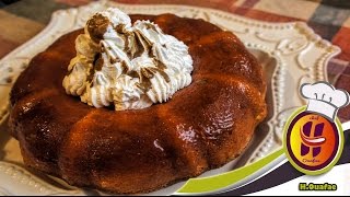 كيكة السفارين بخميرة الخبز شهية و مميزة  Recette du Savarin Chantilly [upl. by Antin]