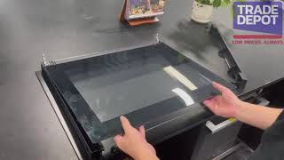 Oven Door amp Glass Removal Guide [upl. by Hurlow]