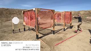 USPSA Classifier CM 2301  THS Short Course  95 run [upl. by Layman118]