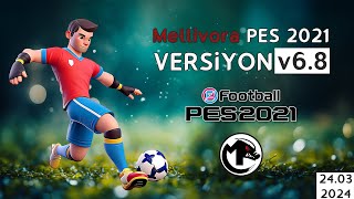 Mellivora PES 2021 v68 Güncelleme Kurulum [upl. by Anilad]