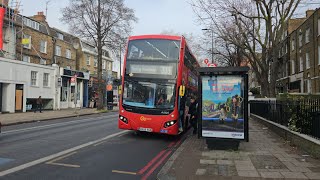 First day of Go Ahead London MHV70 BV66VGD route 333 [upl. by Nyllaf]