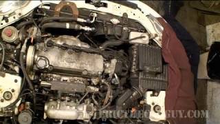 1998 Honda Civic Engine Part 1  EricTheCarGuy [upl. by Eledoya282]