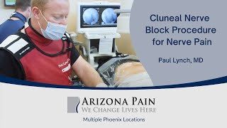 Watch A Cluneal Nerve Block Procedure For Nerve Pain  Arizona Pain [upl. by Ahtram]