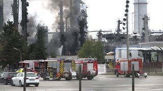 Verletzte nach Explosion und Großbrand in Pfaffenhofen [upl. by Yelena]