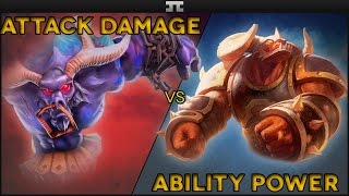 AD Alistar VS AP Alistar [upl. by Ecirtak729]