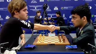 Magnus Carlsen vs Nihal Sarin  World Blitz Chess Championship 2023 [upl. by Mir]