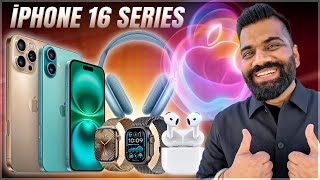 Apple iPhone 16 amp iPhone 16 Pro First Look  Apple Watch Series 10  Apple AirPods 4 amp More🔥🔥🔥 [upl. by Sukramed]