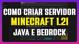 Minecraft 121  Como Criar Servidor Java e Bedrock com plugins Login e Skins  Hospedagem RazeHost [upl. by Neeruam]