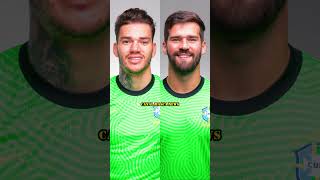 ALISSON VS EDERSON NA SUA OPINIÃO QUEM É O MELHOR GOLEIRO [upl. by Christy202]