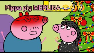 Pippa pig animada parte7 MERLINA Jepchu 😂😂🤣 [upl. by Grange]