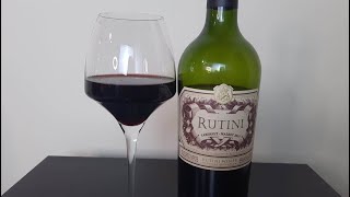 0340  Vinho Rutini Cabernet x Malbec 2019 vinho vino wine [upl. by Eilyak]