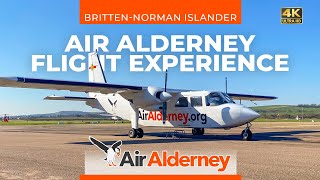 Air Alderney Experience Flight in a BrittenNorman Islander GBLNI • Brighton City Airport [upl. by Zola287]