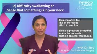 Top 5 Symptoms of Thyroid Cancer [upl. by Pierpont596]