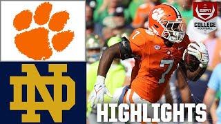 Notre Dame Fighting Irish vs Clemson Tigers  Full Game Highlights [upl. by Elinor]