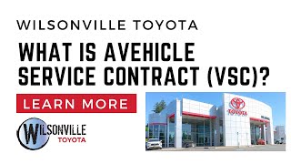 What is a Vehicle Service Contract VSC [upl. by Ailito]