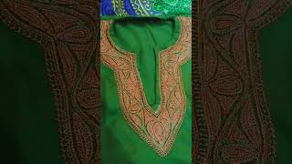 Kashmiri Tilla Work Pheran Design [upl. by Dina]