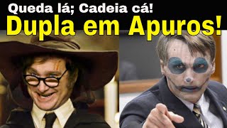 BOLSONARO E MILEI OS SAÚVAS EM PERIGO PAPUDA NO BRASIL E QUEDA NA ARGENTINA CFM ABSURDO SEM FIM [upl. by Aikimat]