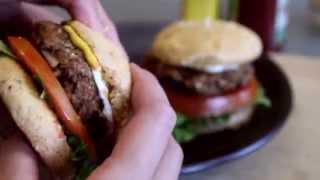 Easy Vegan Burger Recipe  Marys Test Kitchen [upl. by Fasta]