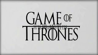 Dominik Omega  Game of Thrones HipHop Remix unofficial music video [upl. by Ahsenaj]