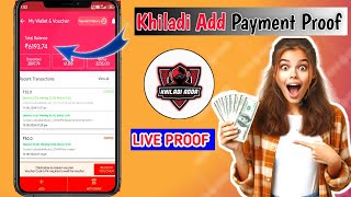 khiladi adda payment proof  khiladi adda se paise withdrawal kaise kare  khiladi adda [upl. by Ztirf]