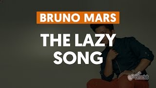 The Lazy Song  Bruno Mars aula de violão completa [upl. by Hedve]