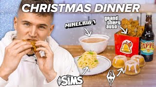 Chef Nick DiGiovanni Creates A Video Game Inspired Holiday Meal [upl. by Onibag]