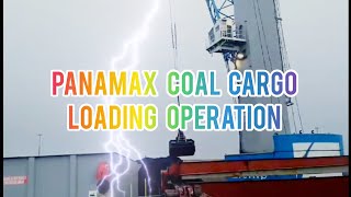 Life At SeaWatch A Panamax Bulk Carrier Ship Load Coal CargoSeaman Vlog [upl. by Alden114]