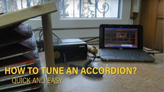 Accordion Tuning How to tune an accordion Quick and Easy [upl. by Ellatsirhc]