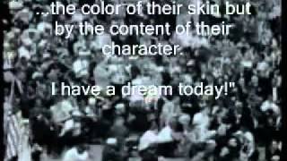 Martin Luther King quotI have a dreamquot with Subtitles [upl. by Noelyn]