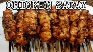 CHICKEN SATAY  SATE AYAM sate sateayam chicken mommynyaal [upl. by Nomi]