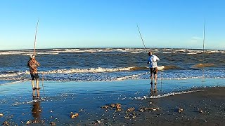 PESCA DE LA CORVINA NEGRA EN LA BOCA DE MAR CHIQUITA [upl. by Neeluj]