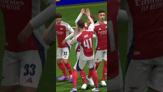 Trossard Goal Vs Leicester Arsenalvsleicter arsenal efootball viralvideo fifa [upl. by Leruj]