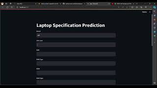 Laptops price prediction project [upl. by Roselle92]