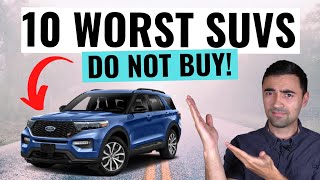 Top 10 WORST SUVs of 2023 You Should Never Buy  Avoid These Unreliable SUVs [upl. by Suoicerpal653]