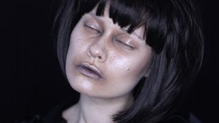 Heroin ChicSimple Grunge Inspired Makeup [upl. by Feola845]