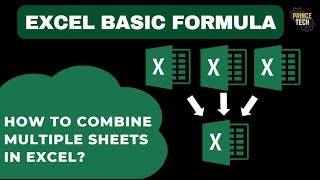 Excel Tutorial For Beginners in Hindi  Quickly Combine Data from Multiple Sheets  PrinceTech01 [upl. by Welch]