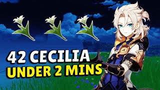 42 Cecilia Route In Under 2 Minutes FARM FOR ALBEDO [upl. by Annim]