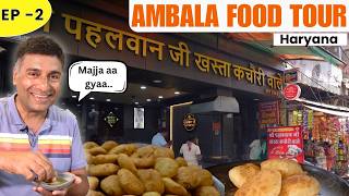 EP  2 Ambala Food Tour Haryana  Ambala places to eat  Science Equipments Ambala Cloth Market [upl. by Aelsel]