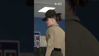 Female Marine Corps Drill Instructors [upl. by Esele]