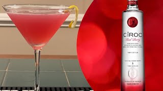 CIROC RED BERRY COCKTAIL 🍹 “SKINNY COSMO” [upl. by Chamberlin]