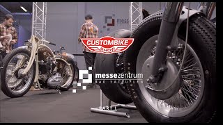 CUSTOMBIKESHOW  Bad Salzuflen  weltgrößte Messe für umgebaute Motorräder  Messende [upl. by Yokoyama287]