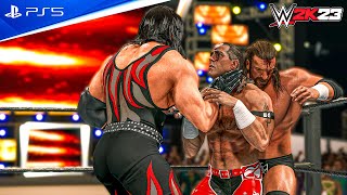 WWE 2K23  DGeneration X vs Brothers of Destruction  World Tag Team Championship  PS5™ 4K60 [upl. by Orenid715]