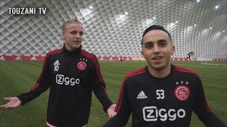 Donny van de Beek VS Abdelhak Nouri  AJAX  DEEL 1  VOETBAL VLOG 10  TOUZANI TV [upl. by Anayik]